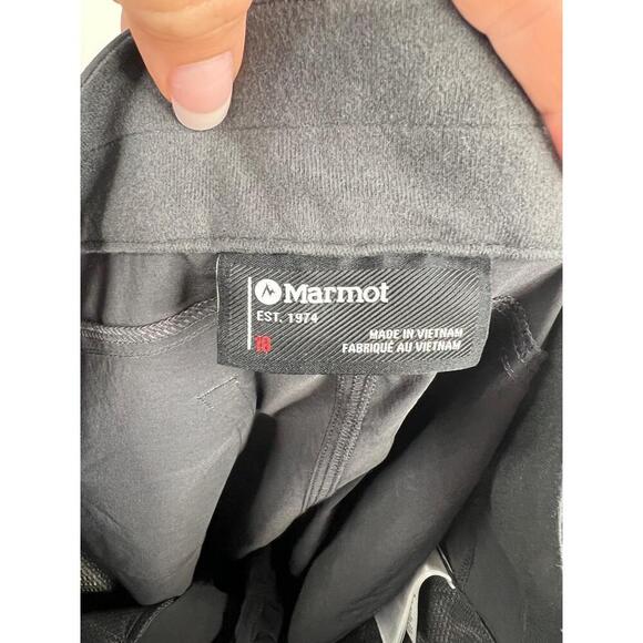 Marmot Kodachrome Gray Belt Loops Front Pockets Womens Pants Size 10 Dark Steel - Picture 10 of 13